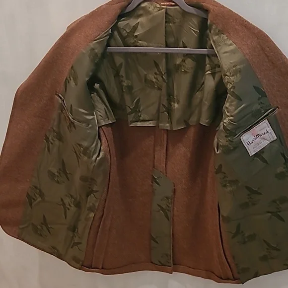 Men's 100% Virgin Scottish wool HarrisTweed Jacket - Picture 3 of 4